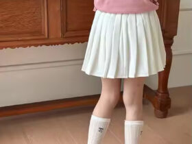 school uniform skirt white